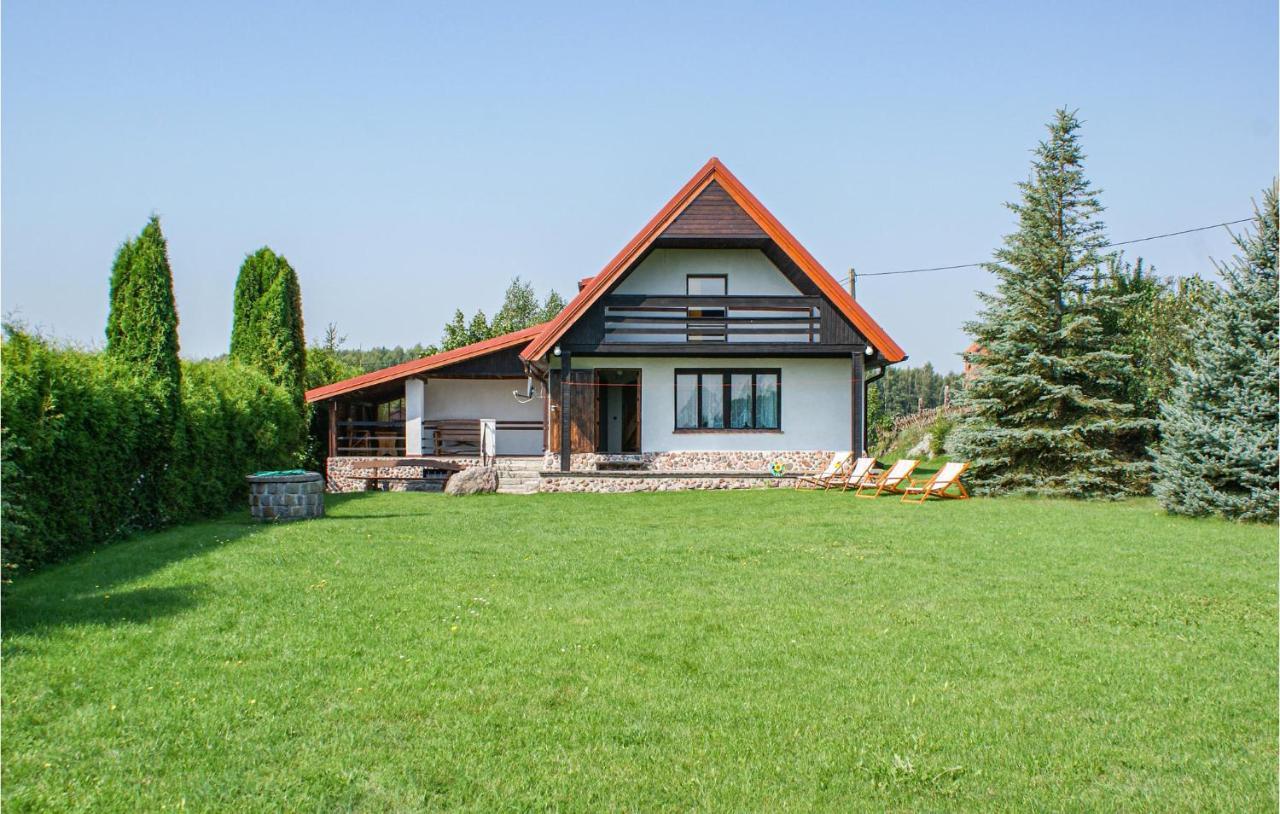 4 Bedroom Amazing Home In Biskupiec Biesowko ภายนอก รูปภาพ